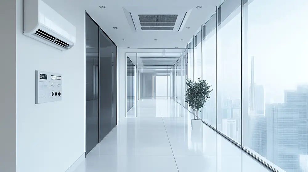 Nástenná klimatizácia v modernom interiéri