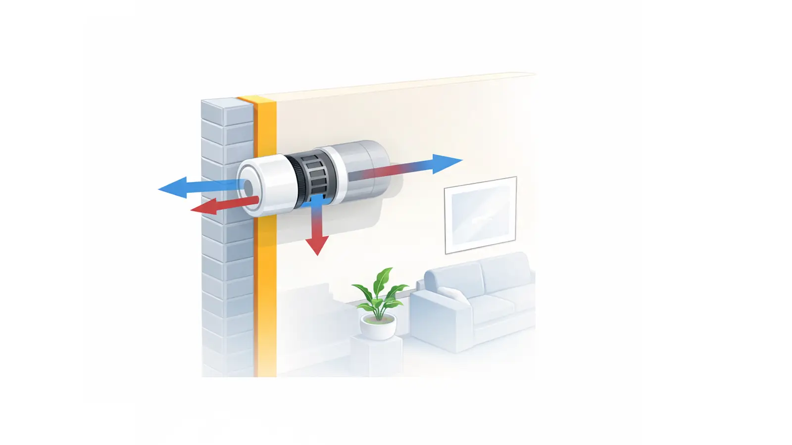 Lokálne vetranie s rekuperáciou