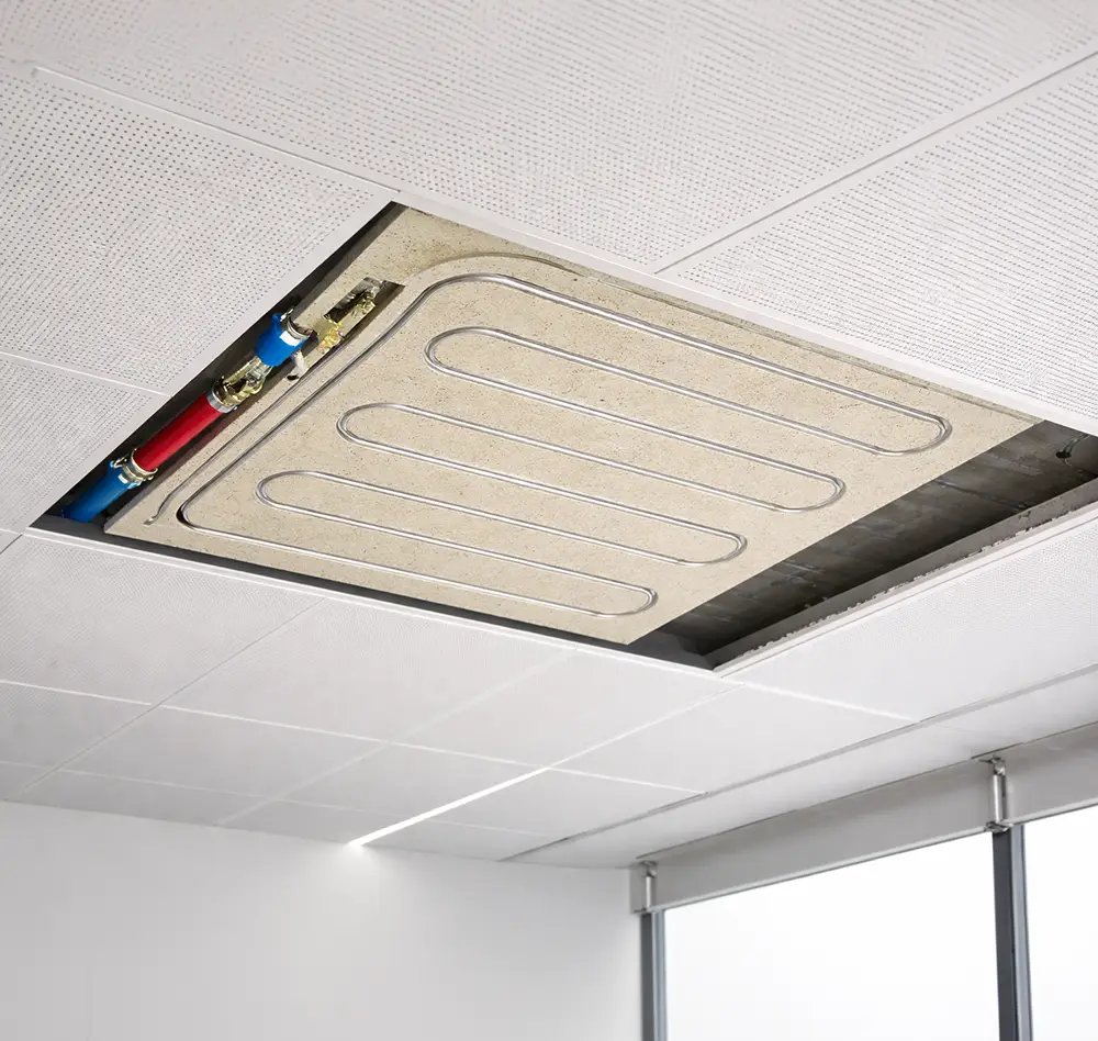 Stropné chladenie v modernom interiéri